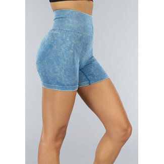 NEW0208 Türkisfarbenes Band Scrunch Sport Short