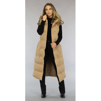 OP=OP! Camel Long Bodywarmer