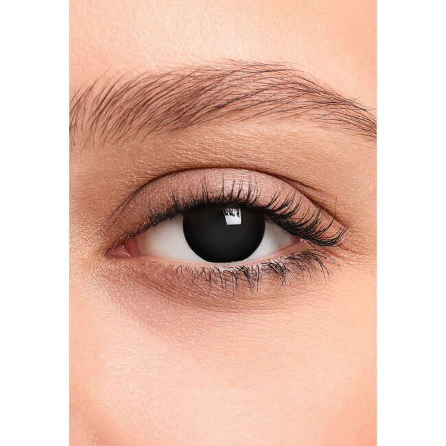 Vollverkleidung Schwarz Halloween Verrückte Linsen