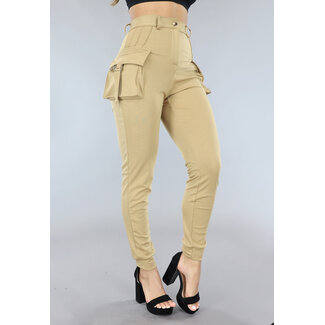 SALE80 Lange Camel Cargo-Hose