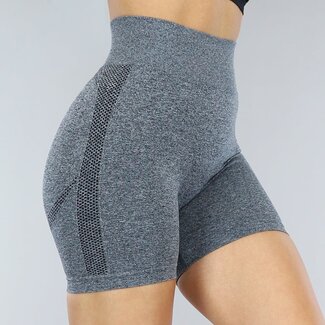 OP=OP.14.AV Graue Melange Sport Shorts