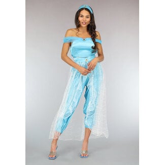 Satin Prinzessin Jasmine Kostüm