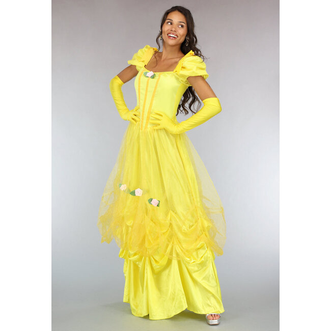 Belle und das Biest Prinzessin Glitzerkleid