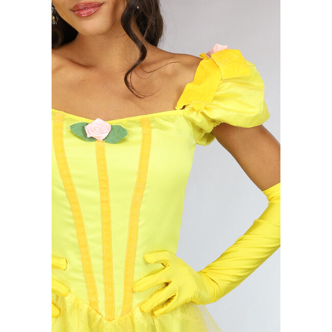 Belle und das Biest Prinzessin Glitzerkleid