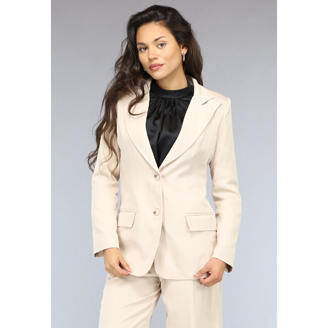 Blazer mit weitem Bein Pantaloon Set