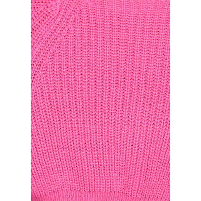 Fuchsia Bolero-Strickjacke