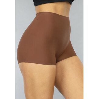 Korrigierende braune nahtlose Boxershorts
