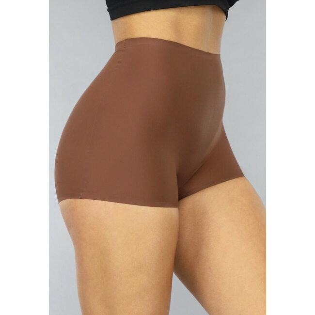 Korrigierende braune nahtlose Boxershorts