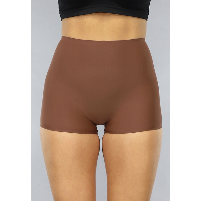 Korrigierende braune nahtlose Boxershorts