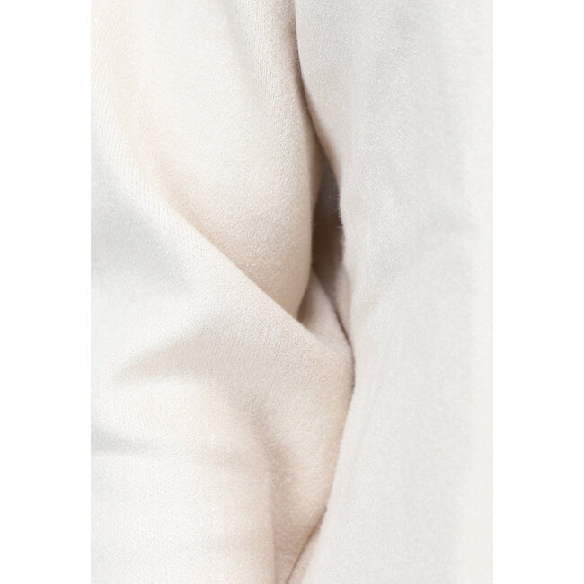 Soft Beige Lounge Set mit Overslag