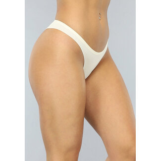 Nahtloser brasilianischer Tanga in Beige
