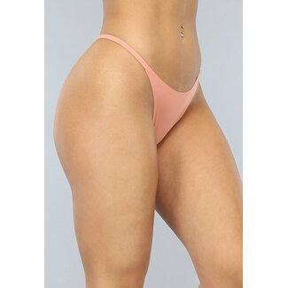 Hautfarbener nahtloser G-String