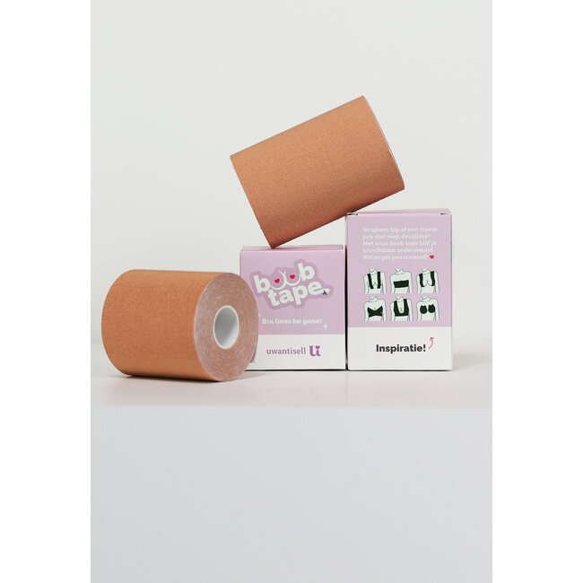 Boobtape - Busenband - Modeband Schokolade Dunkelbraun