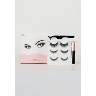 3er-Set Magnetische Puppenwimpern