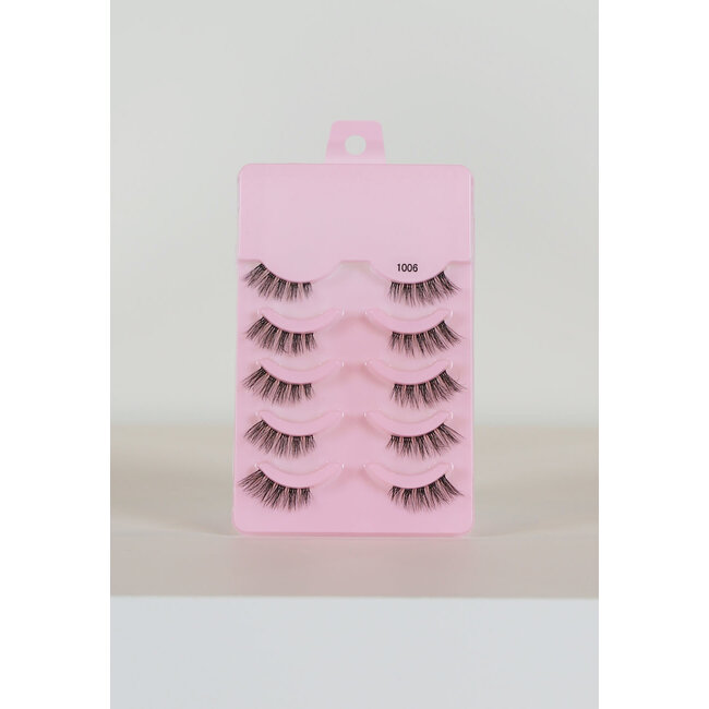 Wiederverwendbare Stick Lashes 5er-Set