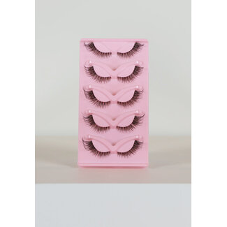 Cat Eye mit Wispie Look Stick Lashes 5er Set