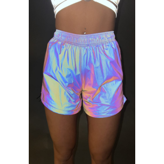 NEW0612 Reflektierende Shorts mit Taschen