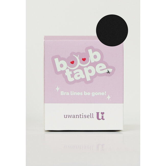 Boobtape - Busenband - Modeband Schwarz