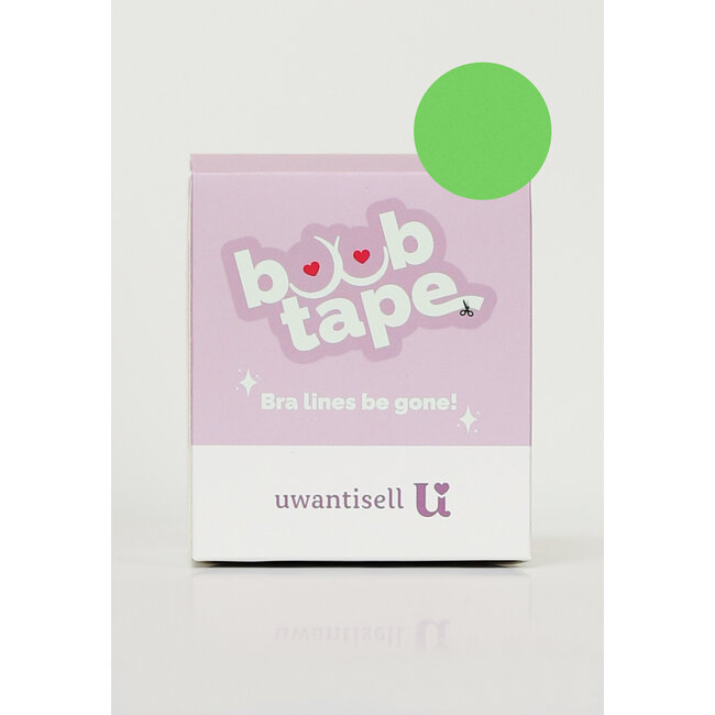 Boobtape - Busenband - Modeband Grün