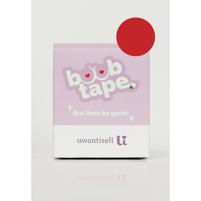 Boobtape - Busenband - Modeband Candy Red