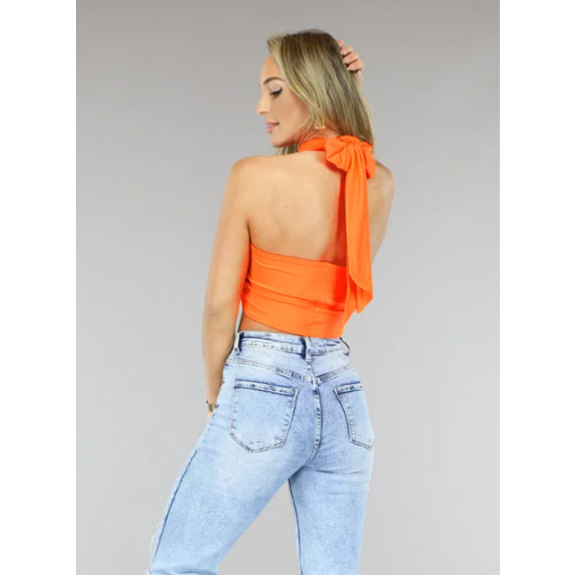 Crossable Orange Top