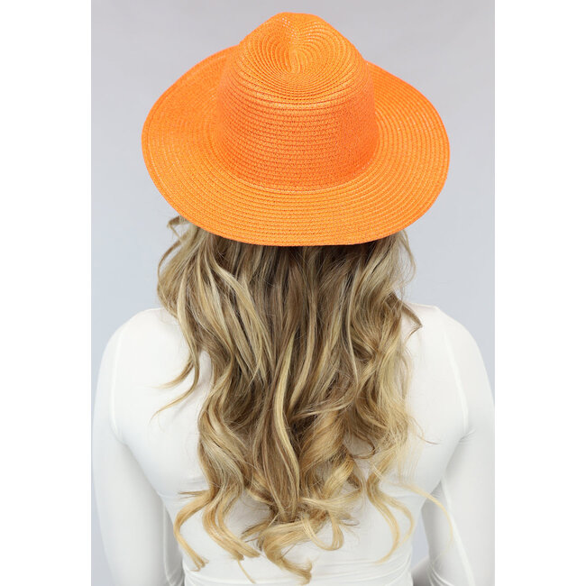 Orangefarbener Basic-Hut