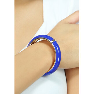 Blaues Armreif-Armband