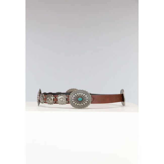 Brauner Cowboy-Gürtel