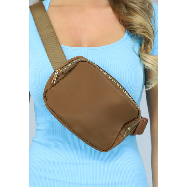 Gürteltasche braun