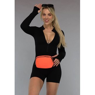 Neon Orange Festival Tasche mit Schnallenverschluss