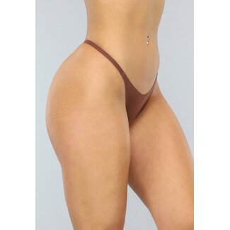 Nahtloser brauner Micro-Tanga