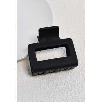 Kleine schwarze Haarspange