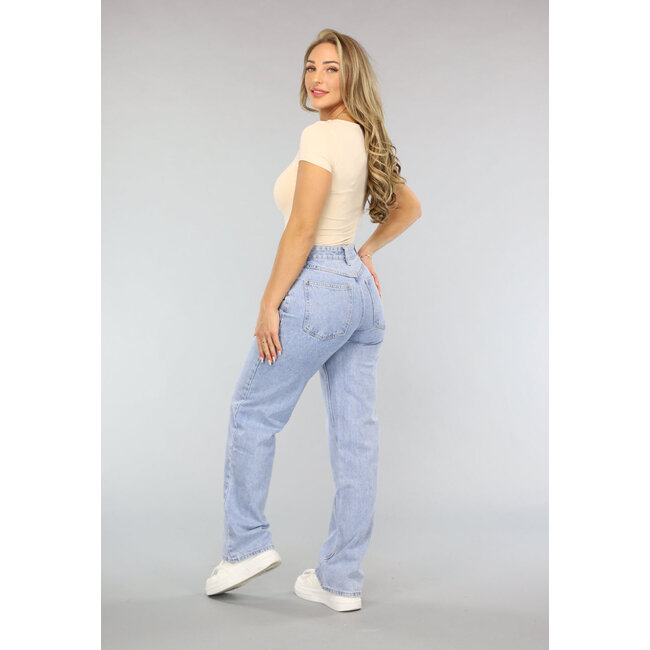 Beige Kurzärmeliges tailliertes Top
