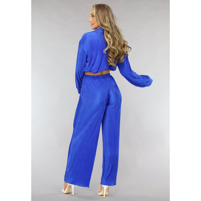 Blue Rib Co Ord Set