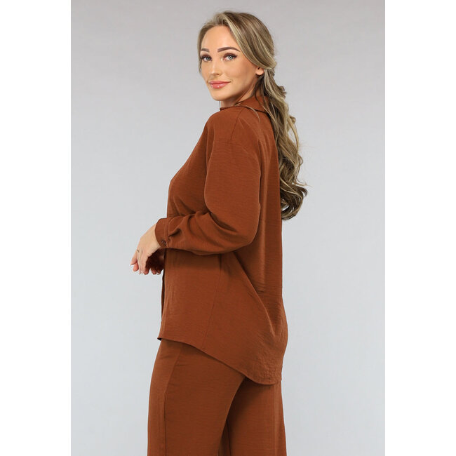 Braunes 2-teiliges Set mit Hose