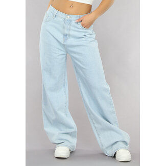 NEW0105 Superweit geschnittene Jeans mit niedriger Taille