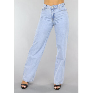 NEW1505 Hellblaue Baggy Jeans