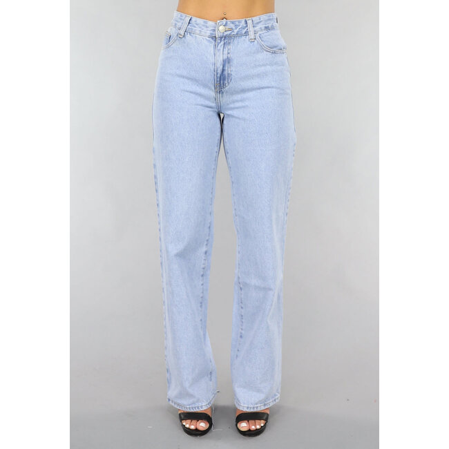 Hellblaue Baggy Jeans