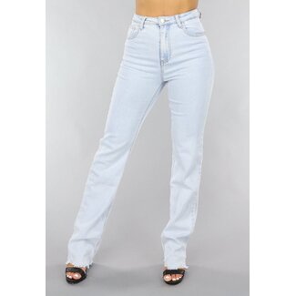 Gerade Tall Jeans mit Stretch in Hellblau