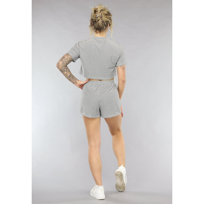 Gestreiftes Soft Lounge Set