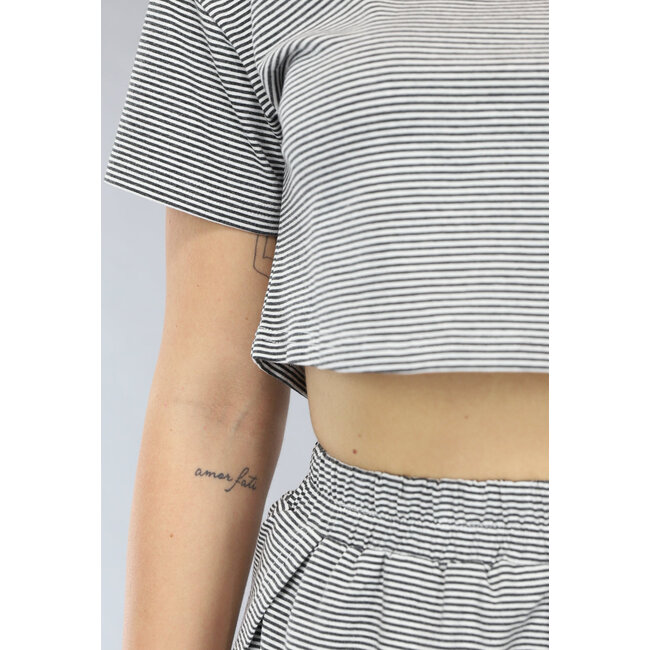 Gestreiftes Soft Lounge Set