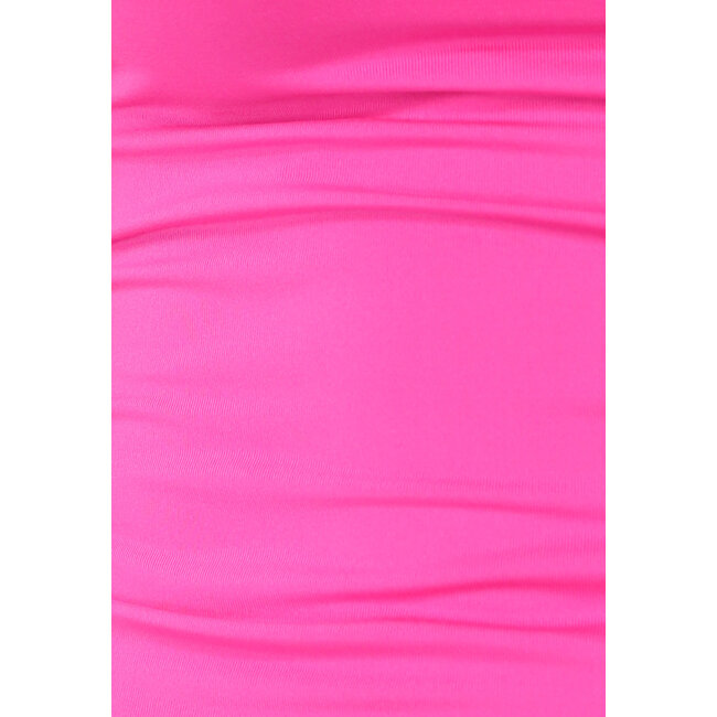 Stretch-Top mit breiten Schulterträgern in Fuchsia