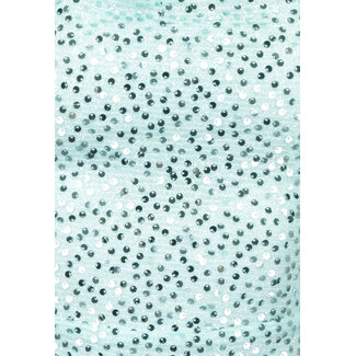 Maxi Split Kleid Pailletten Kleid in Mintgrün