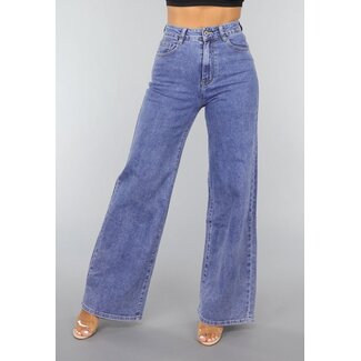 Redial Jeans Jeans mit weitem Bein und hoher Taille