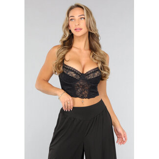 Konturierter Bralette aus Spitze