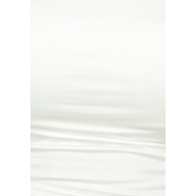 Cropped T-Shirt in Weiß mit kurzen Ärmeln