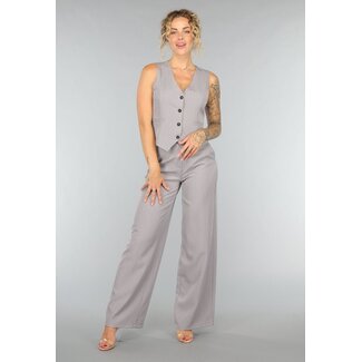 Graues Matching Set mit Pantaloons