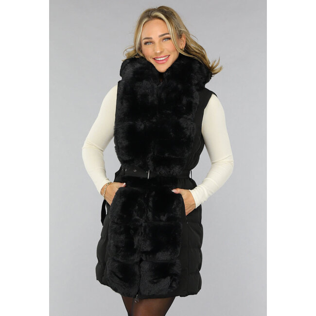 Fell Daunenweste Damen Lange Kunstfell Weste Damen Weste Vero Moda