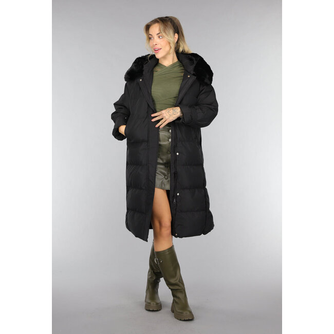 Hohe Stiefel in Lederoptik in Khaki