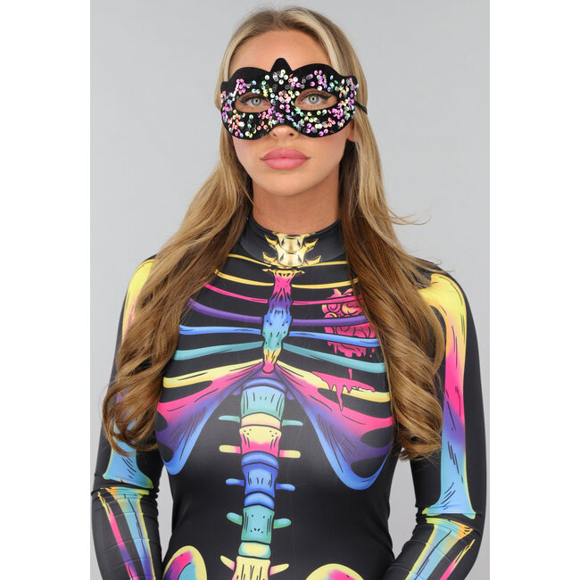Bunte venezianische Maske